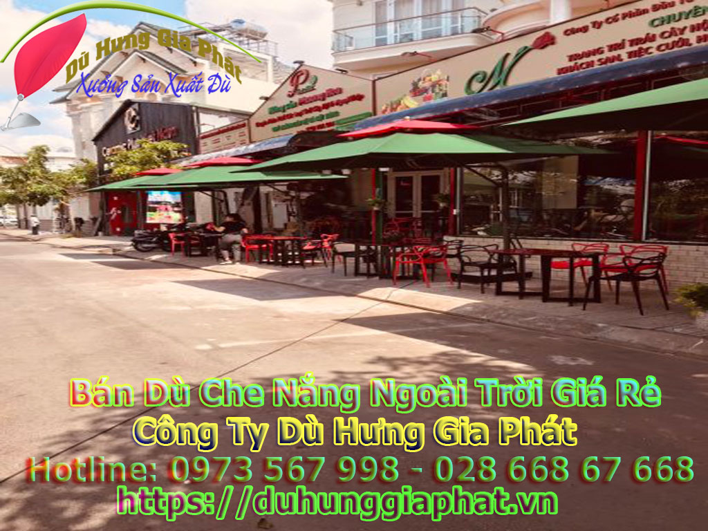 Cung Cấp Dù Che Nắng Ngoài Trời Quán Cafe, Dù Che Sân Vườn Tại TP.HCM Cung Cấp Dù Che Nắng Ngoài Trời Quán Cafe, Dù Che Sân Vườn Tại TP.HCM