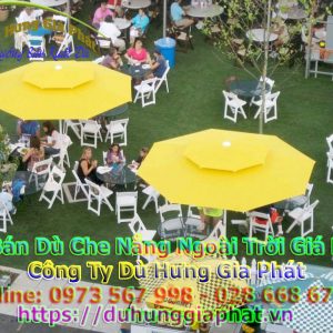 DÙ ĐỨNG TÂM TRÒN 2 TẦNG