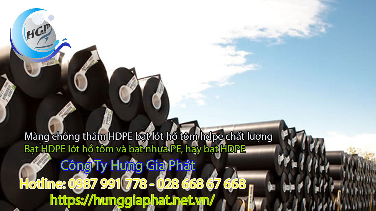 Bạt Chống Thấm HDPE Cho Hồ Cảnh Quan Khu Sân Golf, Resort Tại Biên Hòa Bạt Chống Thấm HDPE Cho Hồ Cảnh Quan Khu Sân Golf, Resort Tại Biên Hòa