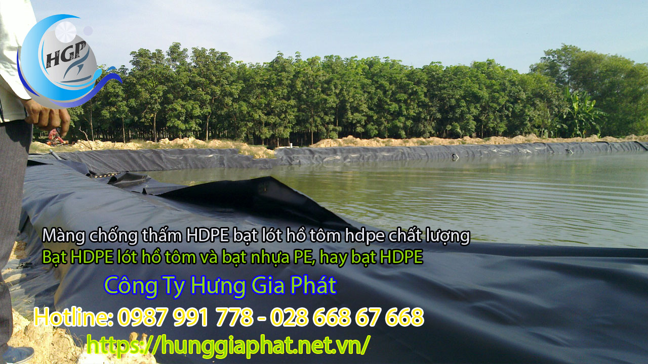 Bạt HPDE Lót Hồ Chứa Nước Tại Tây Ninh Bạt HPDE Lót Hồ Chứa Nước Tại Tây Ninh