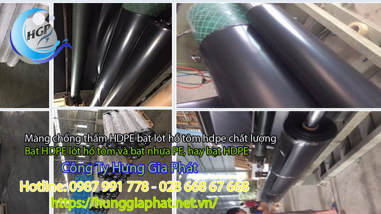 Bạt Chống Thấm HDPE Cho Hồ Cảnh Quan Khu Sân Golf, Resort Tại Tây Ninh Bạt Chống Thấm HDPE Cho Hồ Cảnh Quan Khu Sân Golf, Resort Tại Tây Ninh