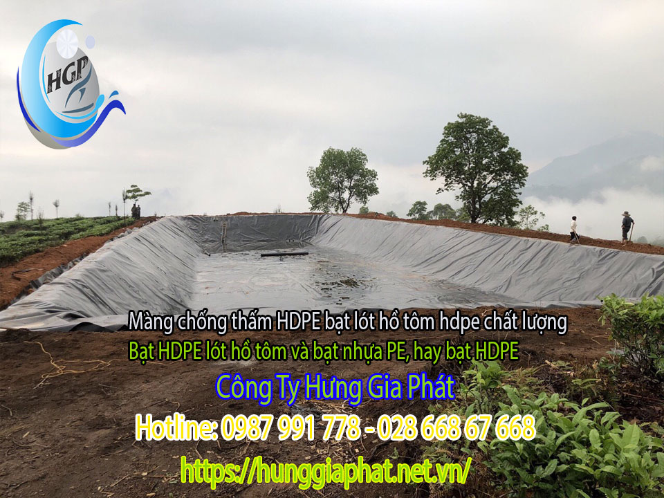 Địa Chỉ Bán Bạt HDPE Lót Ao Hồ Chứa Nước Nuôi Cá Tưới Cây Tại Bảo Lộc Địa Chỉ Bán Bạt HDPE Lót Ao Hồ Chứa Nước Nuôi Cá Tưới Cây Tại Bảo Lộc