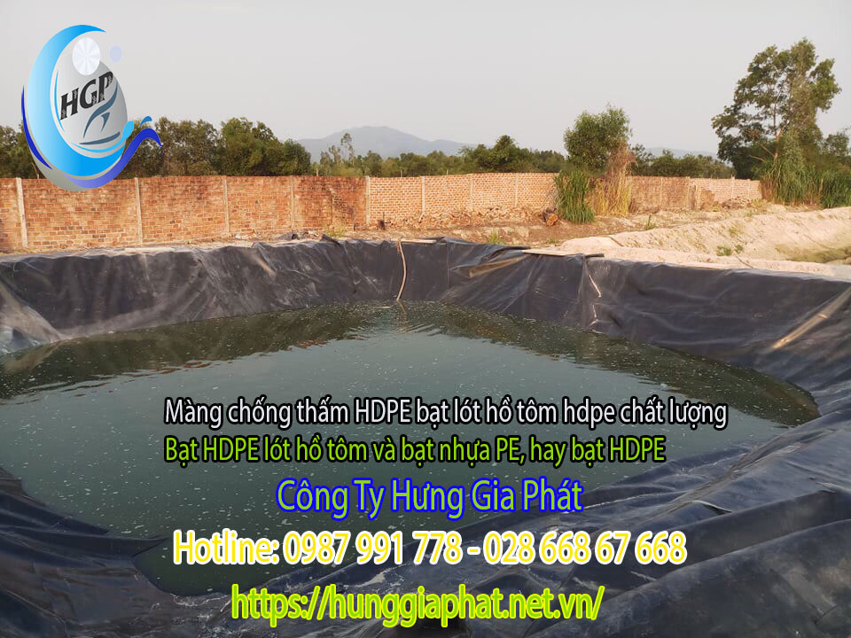 Bạt HPDE Lót Hồ Chứa Nước Tại Lâm Đồng Bạt HPDE Lót Hồ Chứa Nước Tại Lâm Đồng