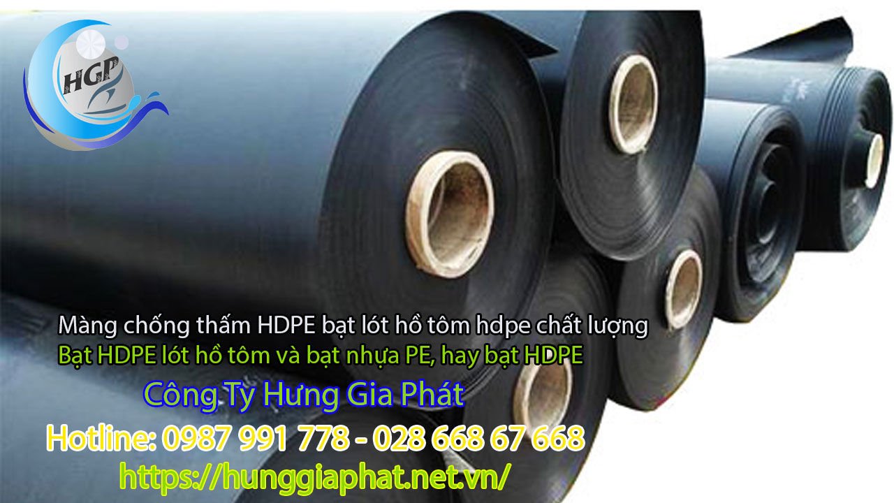 Bạt Chống Thấm HDPE Cho Hồ Cảnh Quan Khu Sân Golf, Resort Tại Gia Lai Bạt Chống Thấm HDPE Cho Hồ Cảnh Quan Khu Sân Golf, Resort Tại Gia Lai
