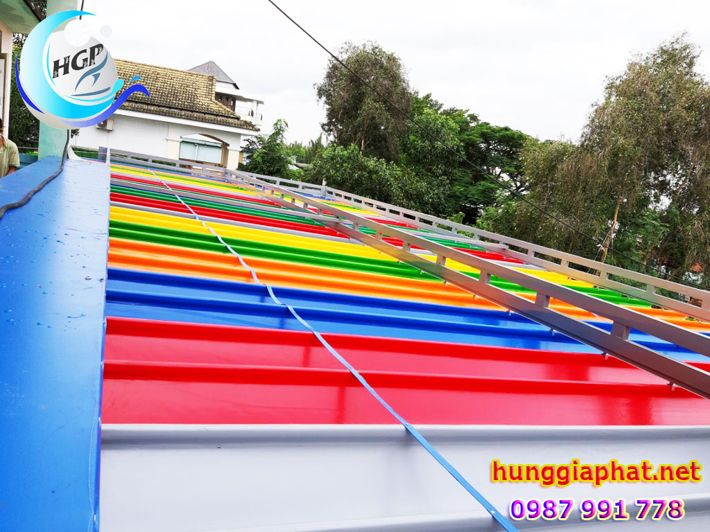 Báo Giá Lắp Đặt Mái Xếp Mái Hiên Mái che Di Động Sân Golf Sân Bống Giá Rẻ