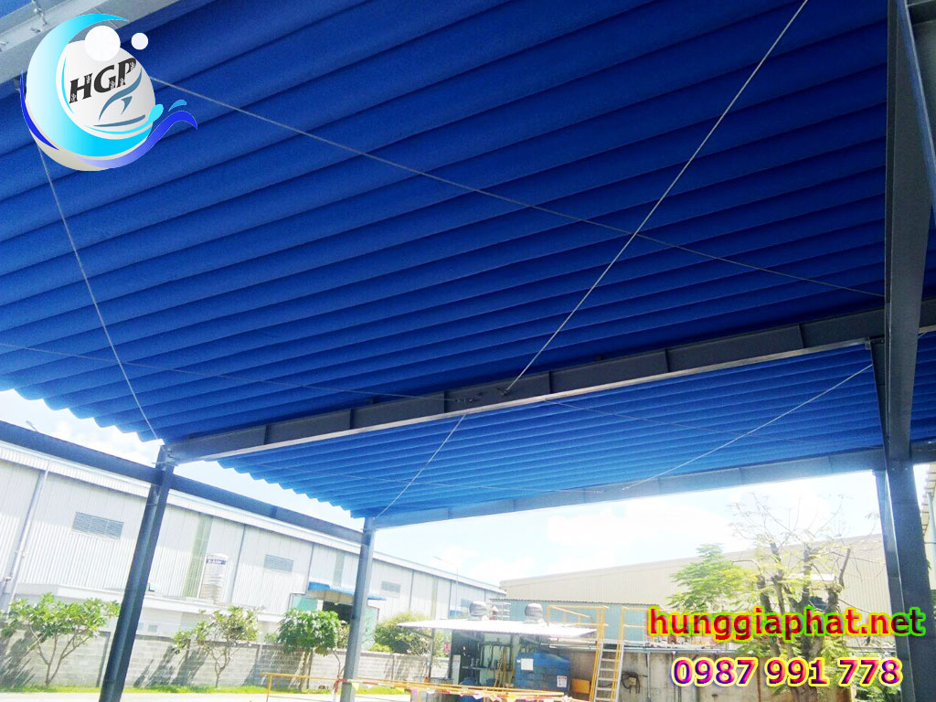 Lắp Đặt Mái Hiên Mái Xếp Mái Che Di Động Cho Quán Nhậu Giá Rẻ